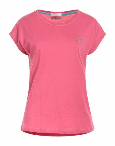 Yes Zee By Essenza Woman T-shirt Pink Cotton Cover