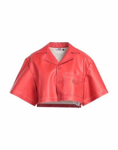 Gcds Woman Blazer Red Polyamide, Polyester Cover