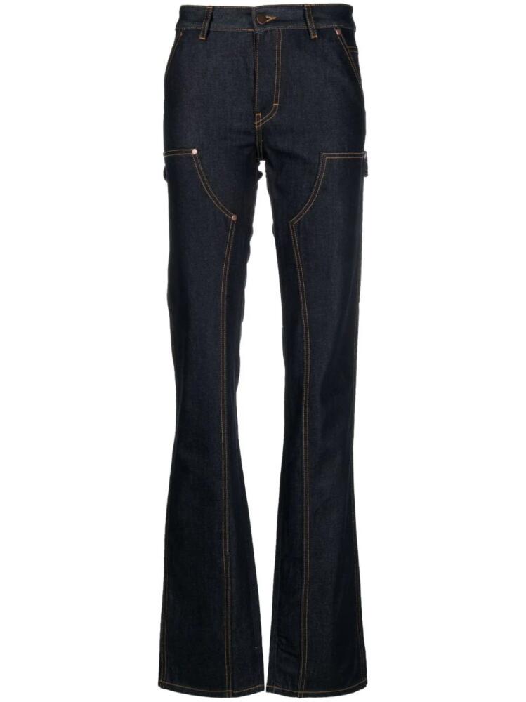 Filippa K bootcut carpenter denim jeans - Blue Cover