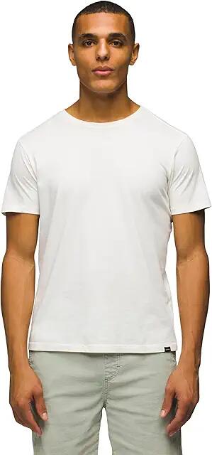 Prana Everyday Short Sleeve Tee Standard Fit (Canvas) Men's Clothing Cover