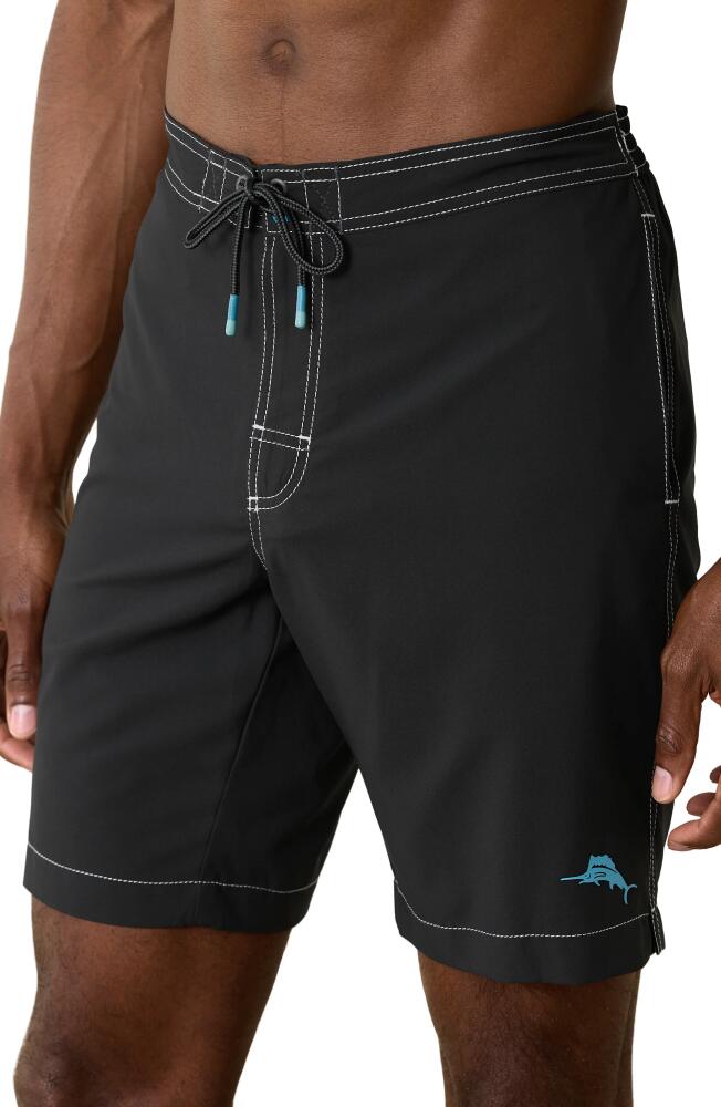 Tommy Bahama Baja Harbor Board Shorts in Black Cover