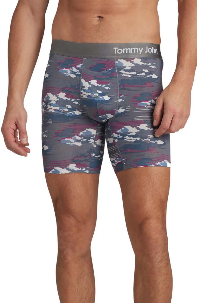 Tommy John Cool Cotton Blend Boxer Briefs in Quiet Shade Cloudscape Cover