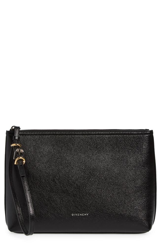 Givenchy Voyou Leather Travel Pouch in Black Cover