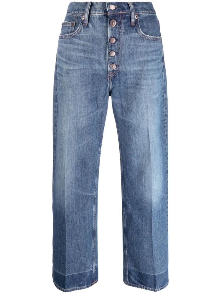 Polo Ralph Lauren wide-leg cropped jeans - Blue Cover