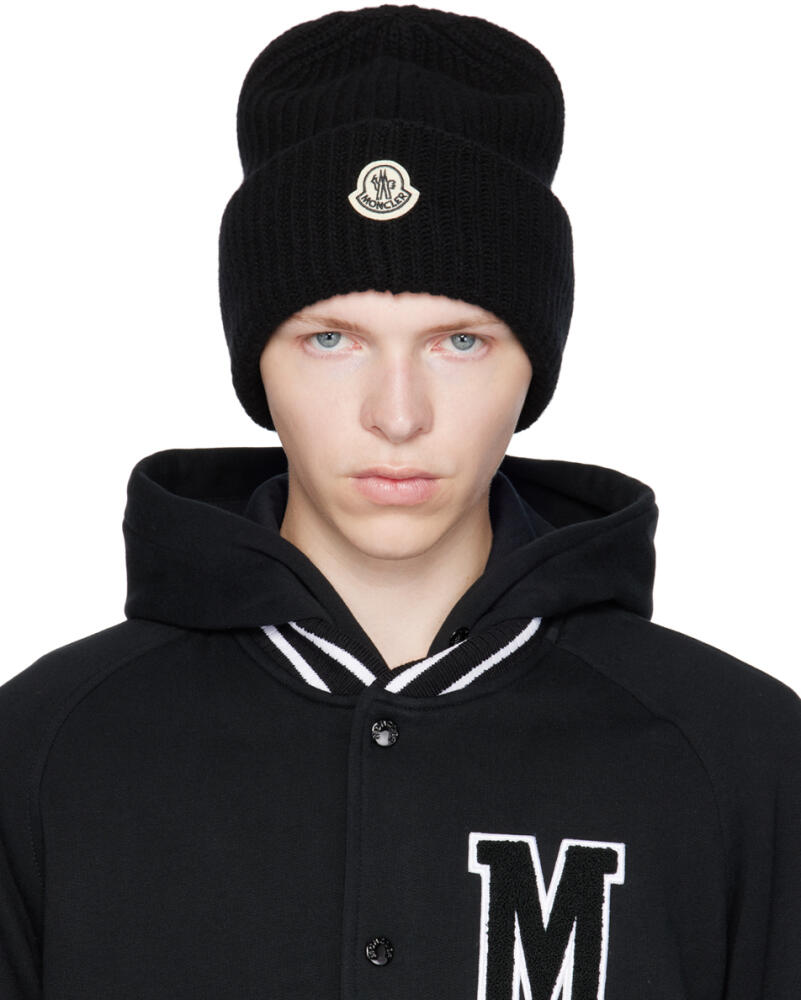 Moncler Genius 7 Moncler FRGMT Hiroshi Fujiwara Black Beanie Cover