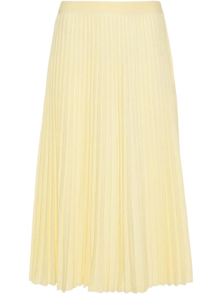 Fabiana Filippi A-line pleated skirt - Yellow Cover