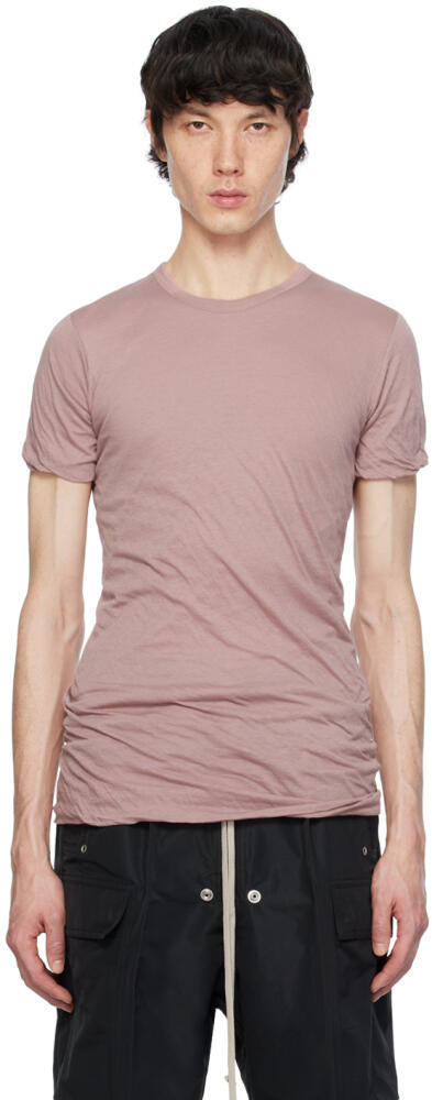 Rick Owens Pink Double T-Shirt Cover