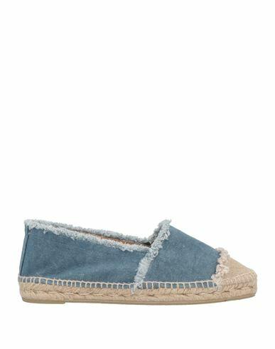 Castañer Woman Espadrilles Blue Textile fibers Cover