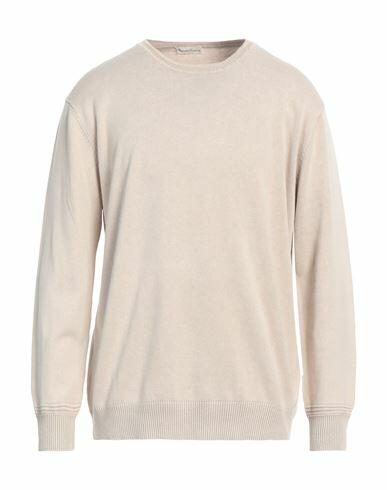 Cashmere Company Man Sweater Sand Cotton, Linen Cover