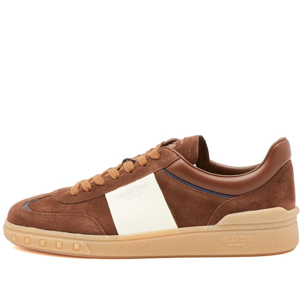 Valentino Men's Highline Sneakers in Brown Cover