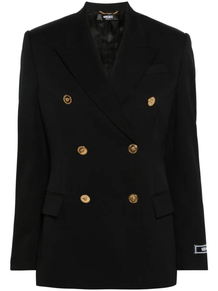 Versace Medusa Head double-breasted blazer - Black Cover