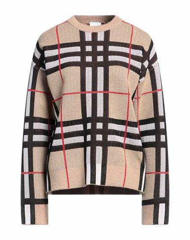 Burberry Woman Sweater Camel Polyamide, Cotton, Elastane Cover