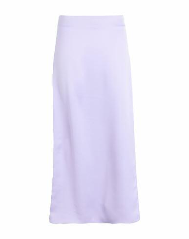 Max & co. Ginger Woman Maxi skirt Lilac Polyester Cover