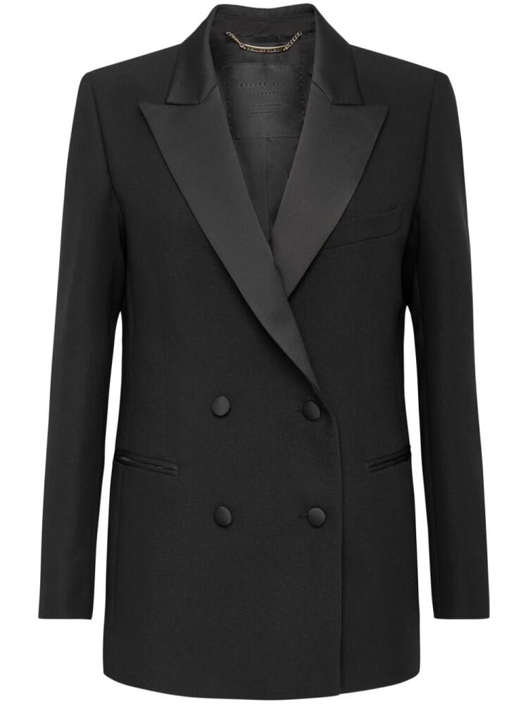 Philipp Plein double-breasted boxy blazer - Black Cover