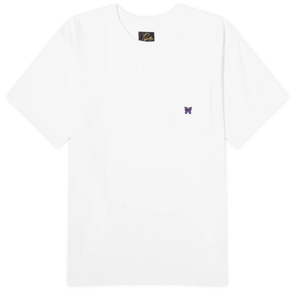 Needles Women's Logo T-Shirt in White Cover