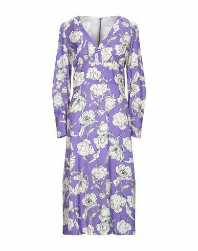 Seventy Sergio Tegon Woman Midi dress Purple Viscose Cover