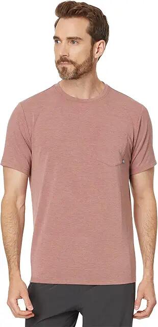 Free Fly Bamboo Flex Pocket Tee (Heather Brick) Men's T Shirt Cover