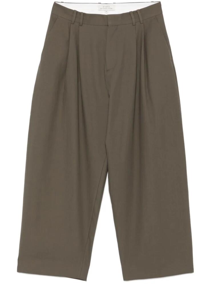 Studio Nicholson Line trousers - Brown Cover