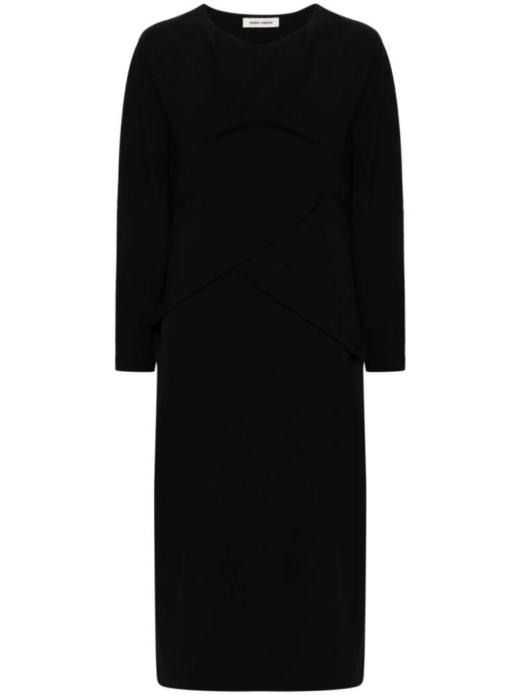 Henrik Vibskov Hazi midi dress - Black Cover