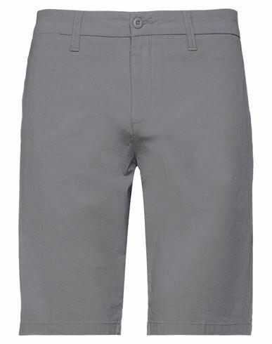 Carhartt Man Shorts & Bermuda Shorts Grey Cotton, Elastane Cover