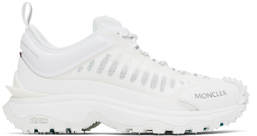 Moncler White Trailgrip Lite Sneakers Cover