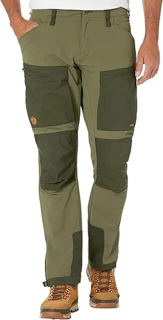 Fjallraven Keb Agile Trousers (Laurel Green/Deep Forest) Men's Casual Pants Cover