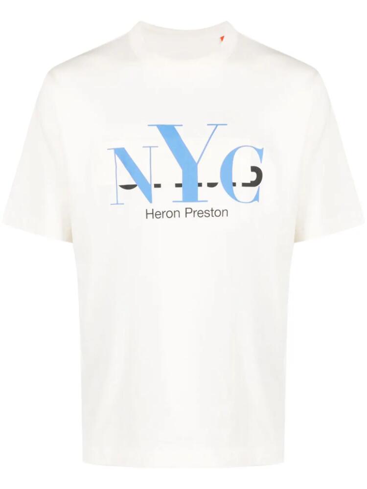 Heron Preston NYC Censored T-shirt - White Cover