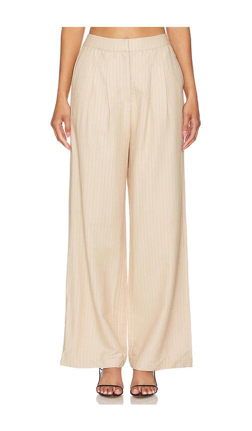 WeWoreWhat Tailored Pant in Taupe Cover