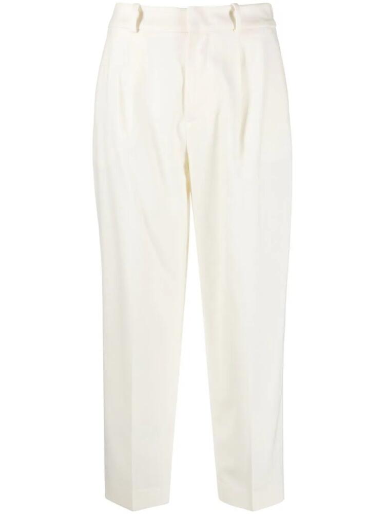 PT Torino tapered slim-fit trousers - Neutrals Cover