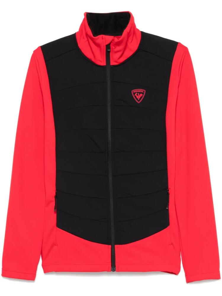 Rossignol Classique Hybrid track jacket - Red Cover