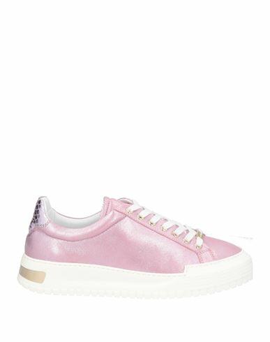 Baldinini Woman Sneakers Pink Leather Cover