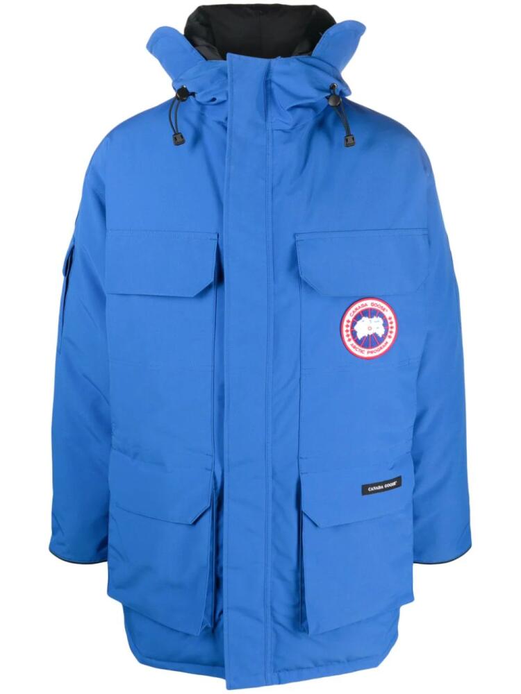 Canada Goose Expedition parka coat - Blue Cover