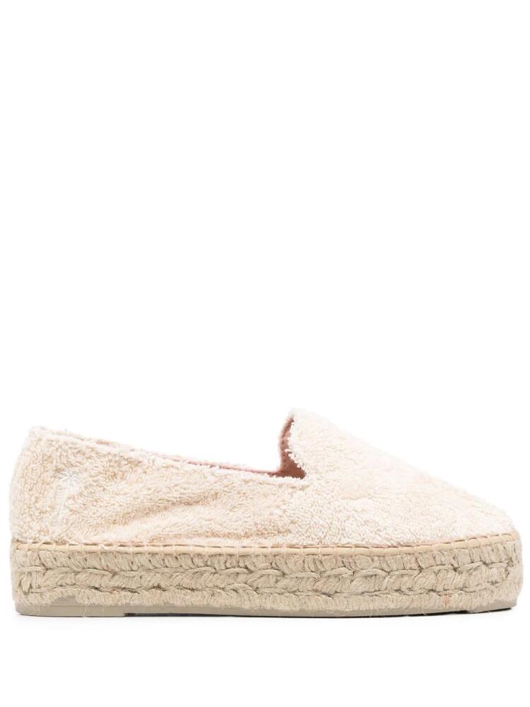 Manebi braided raffia-sole espadrilles - Neutrals Cover