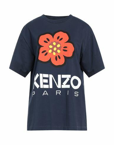 Kenzo Man T-shirt Midnight blue Cotton Cover