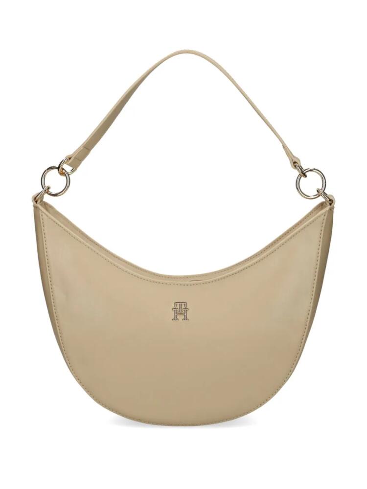 Tommy Hilfiger logo-appliqué shoulder bag - Neutrals Cover