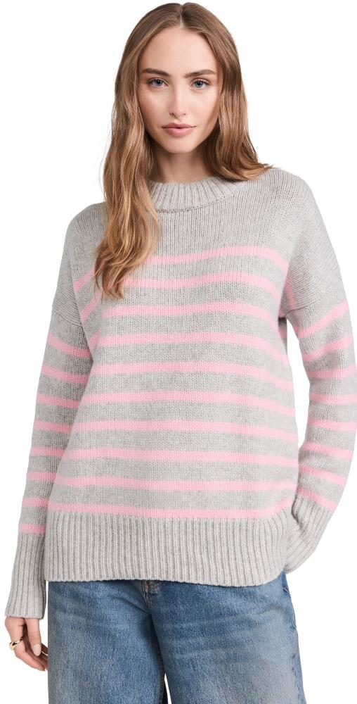 La Ligne Marin Sweater Light Grey/Pink Cover