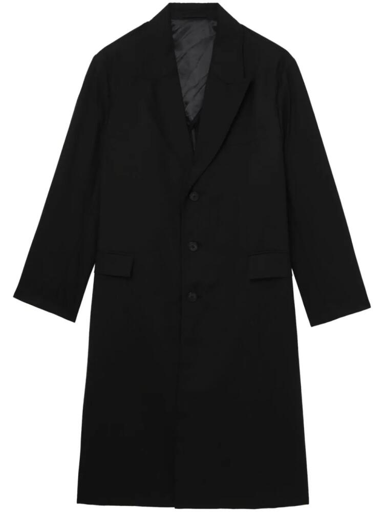 mfpen single-breasted wool coat - Brown Cover