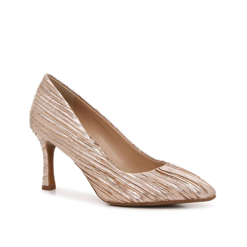 Kelly & Katie Emmie Pump | Women's | Copper/Gold Metallic Fabric Cover