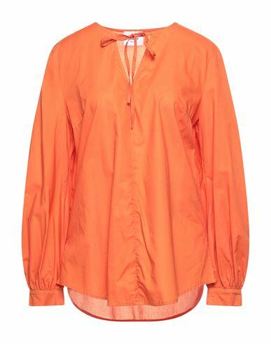 Dondup Woman Top Orange Cotton Cover