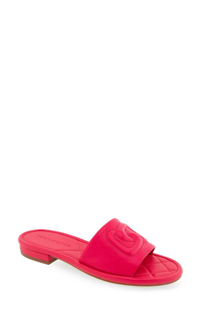 Aerosoles Jilda Slide Sandal in Virtual Pink Leahter Cover