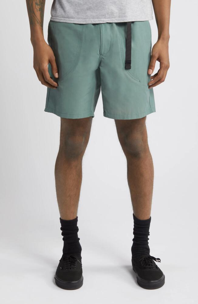 Saturdays NYC Joby Ripstop Shorts in Dark Forest Cover