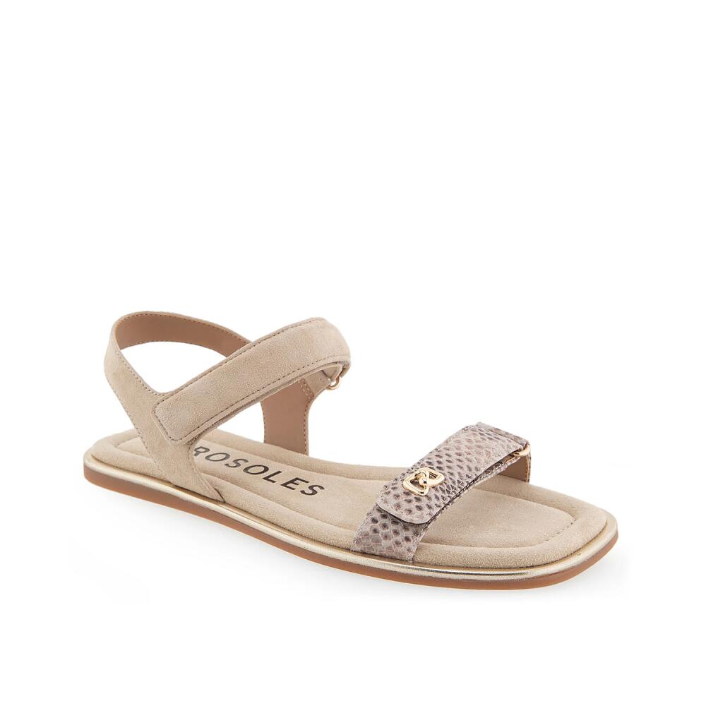 Aerosoles Bruna Sandal | Women's | Roccia Beige Suede Cover