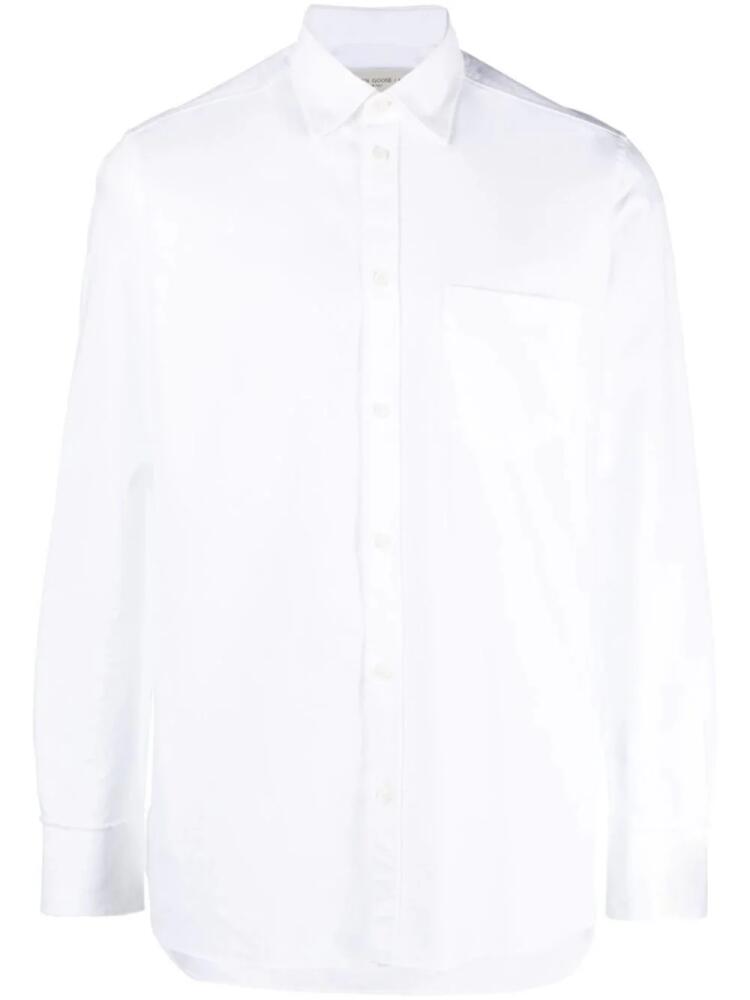 Golden Goose long-sleeves button-up shirt - White Cover