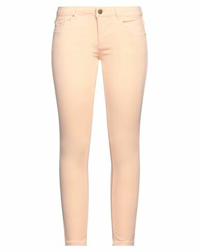 Silvian Heach Woman Jeans Apricot Cotton, Polyester, Elastane Cover