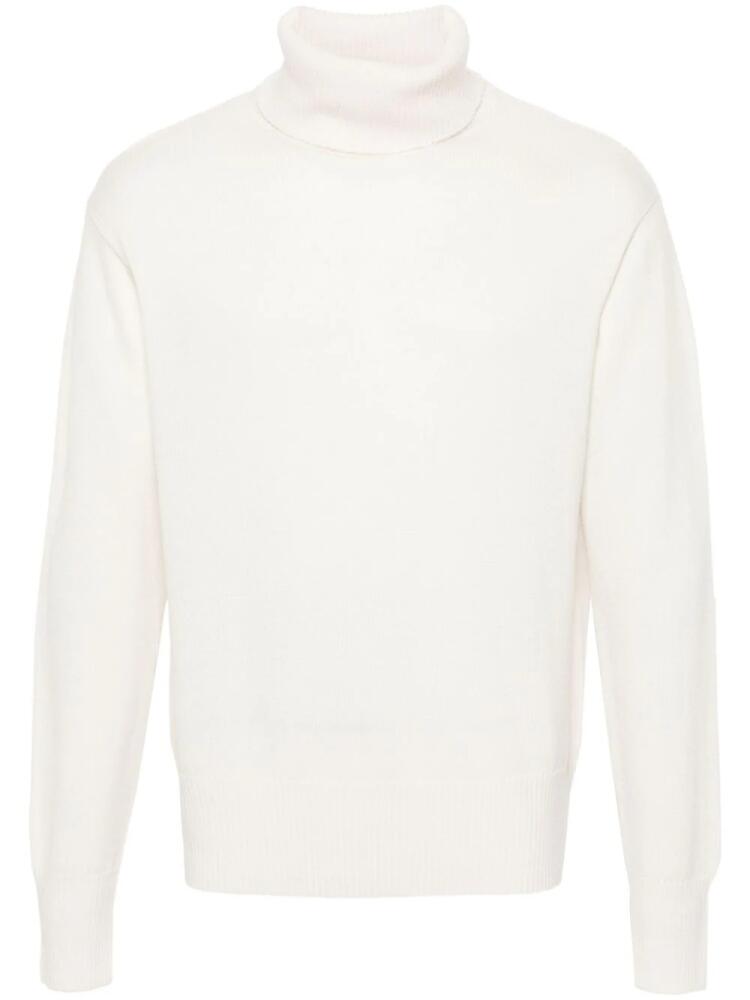 Société Anonyme number-embroidery sweater - Neutrals Cover