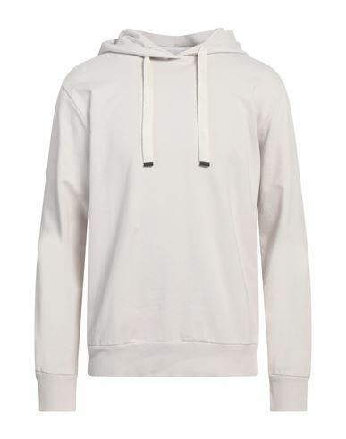 Daniele Fiesoli Man Sweatshirt Cream Cotton, Elastane Cover