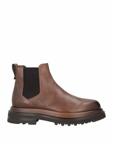 Giorgio Armani Man Ankle boots Brown Soft Leather Cover