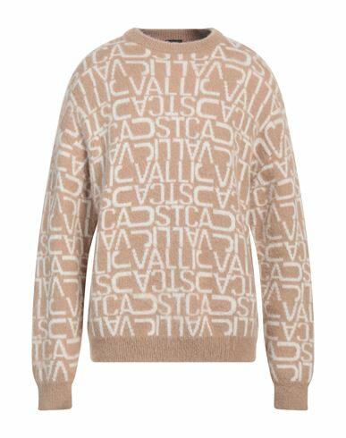 Just Cavalli Man Sweater Camel Acetate, Polyamide, Mohair wool Cover