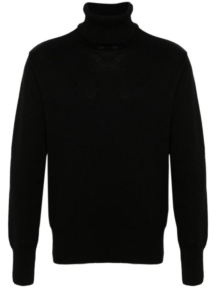 Société Anonyme number-embroidery sweater - Black Cover