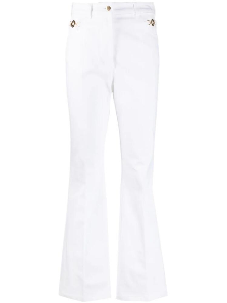 Patou high-rise flared jeans - White Cover